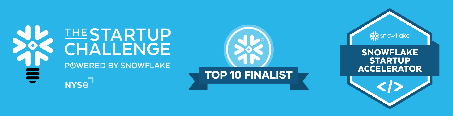 The Startup Challenge - Powered by Snowflake - Top 10 Finalist